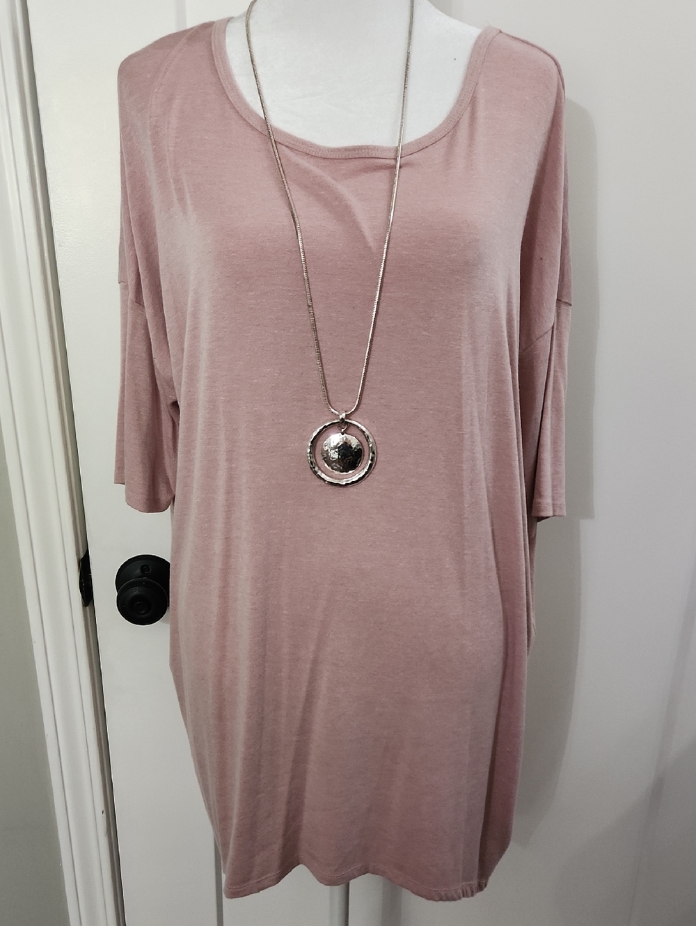 Soft High-Low T-Shirt Tunic